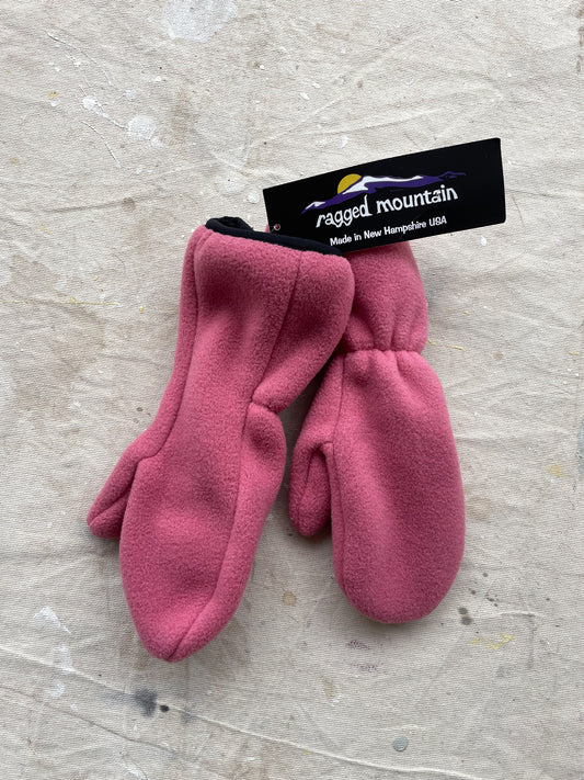 Pink Fleece Mittens—[S]
