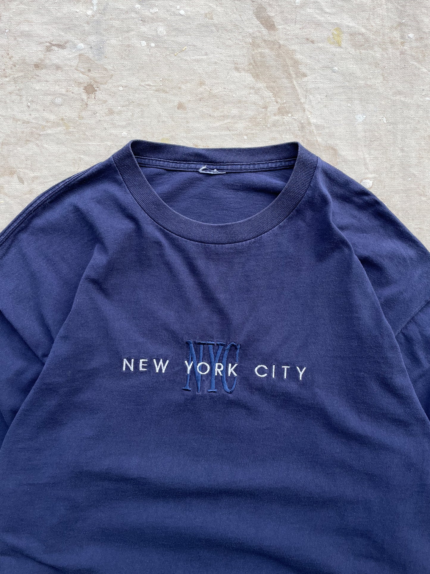 NYC LONG SLEEVE—NAVY [XL]
