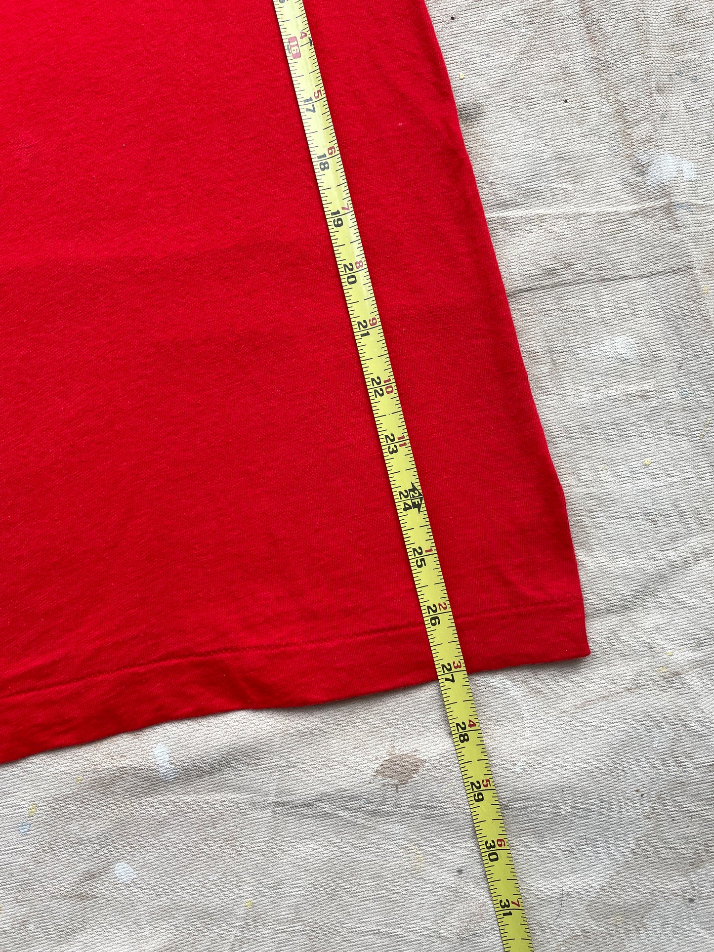 Blank Red Pocket T-Shirt—[M]