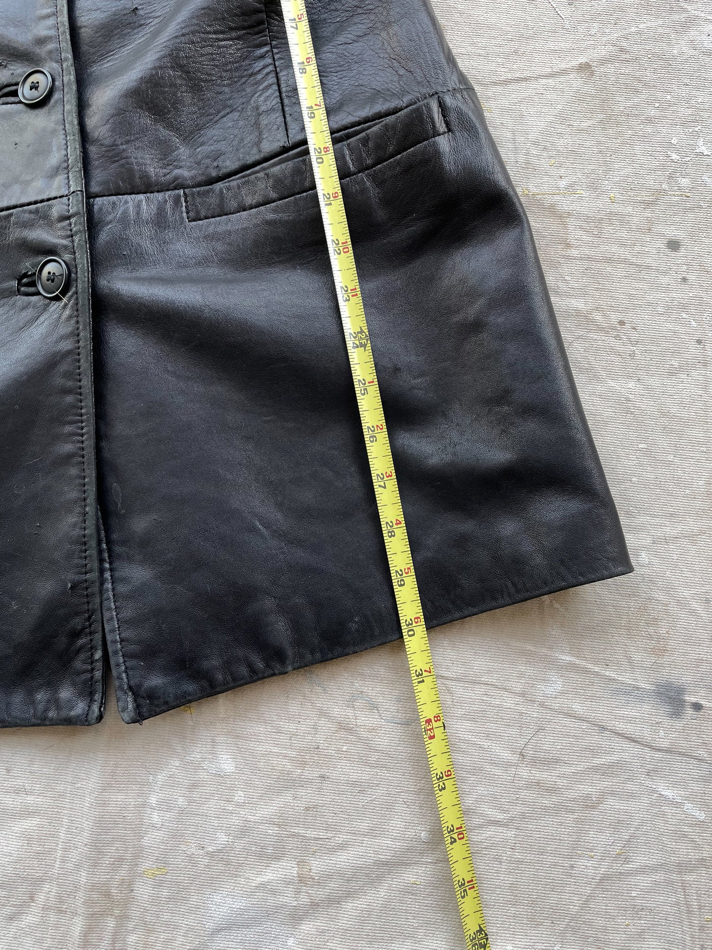Danier Leather Coat—[M]