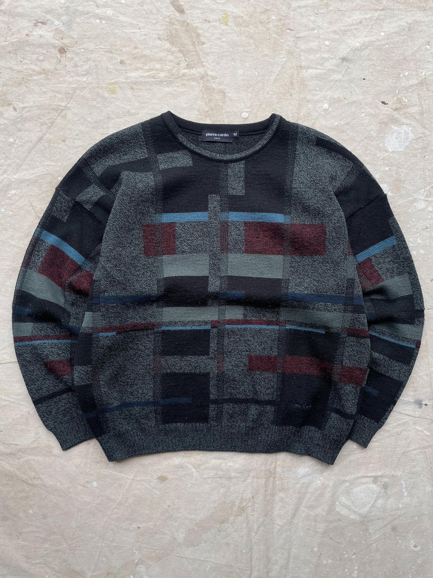 Geometric Sweater—[M]