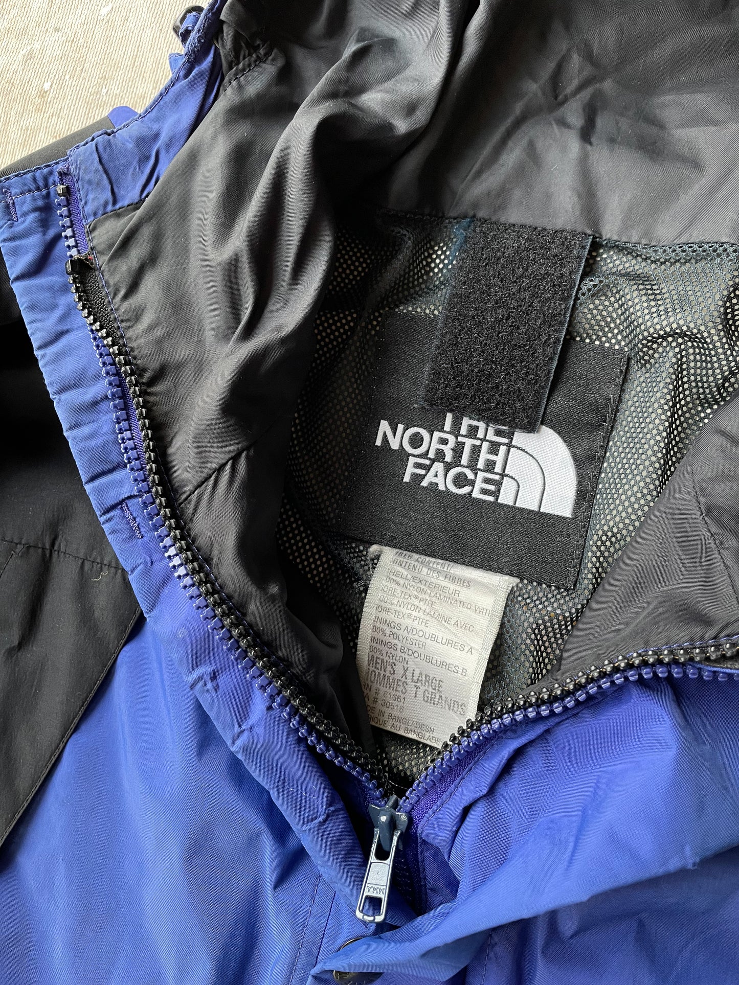 THE NORTH FACE JACKET—BLUE [XL]
