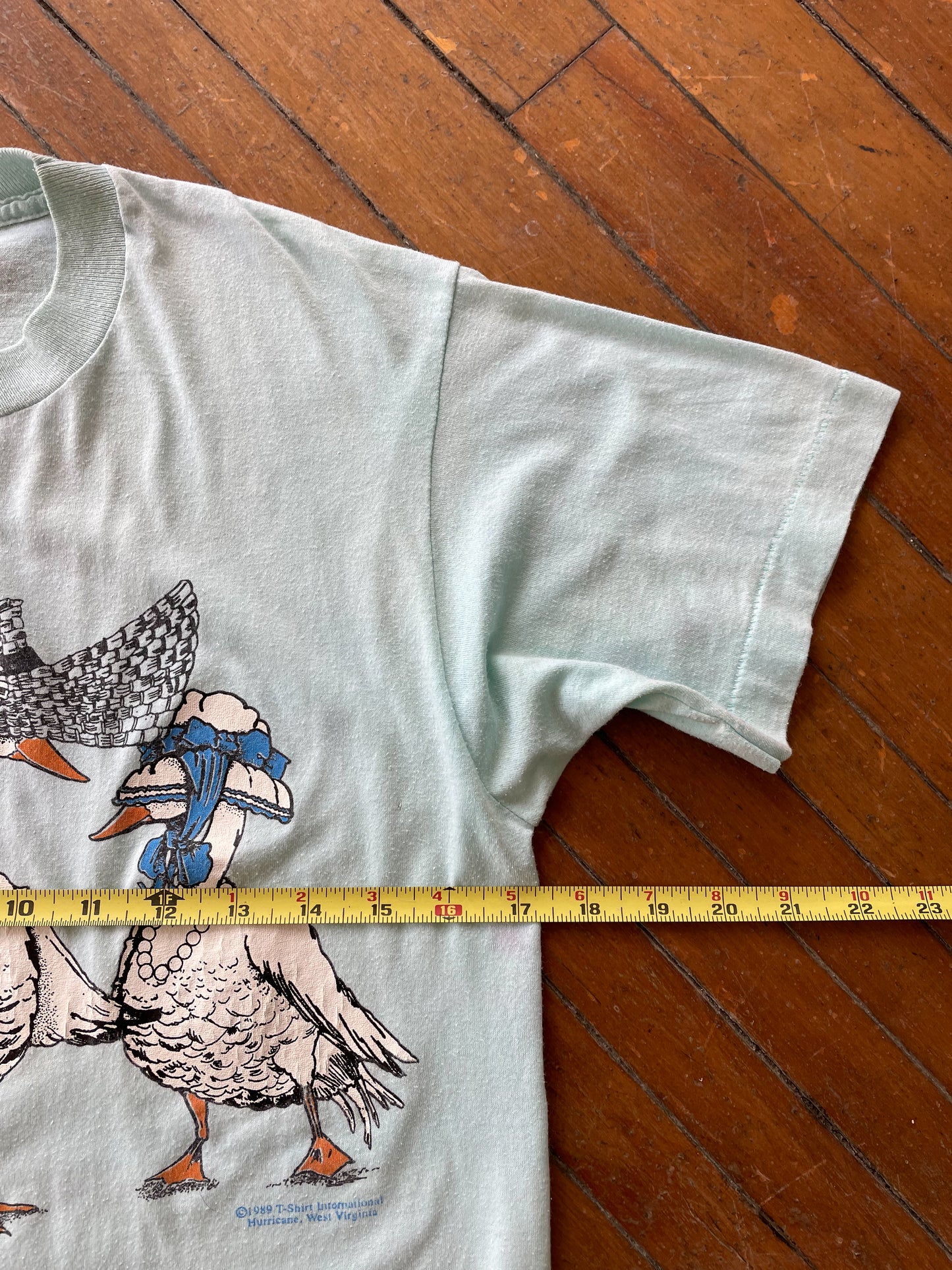 80's West Virginia Ducks T-Shirt—[M]