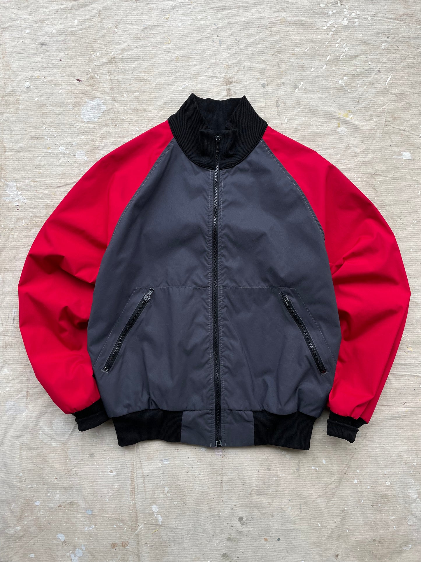 80's EMS Ski-Style Zip Jacket—[L]